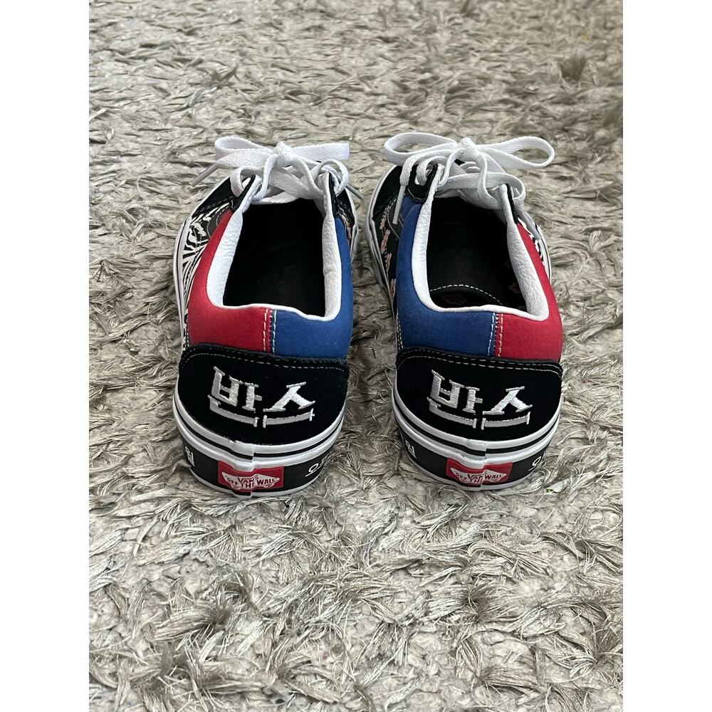 Woman’s 10.5 Rare Old Skool Korean Typography Vans Men’s 9 - Picture 5 of 10